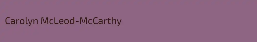 Carolyn McLeod-McCarthy